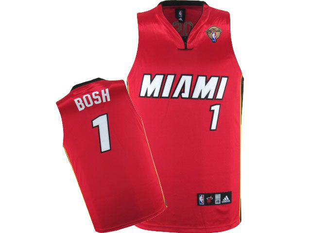 Classic Design Miami Heat Chris Bosh 1 Swingman Reds Adidas Jersey Hot Sale